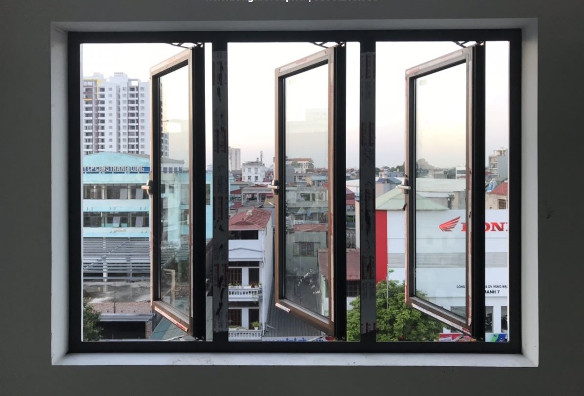 Cửa sổ 1 cánh mở quay nhôm Xingfa nhập khẩu chính hãng