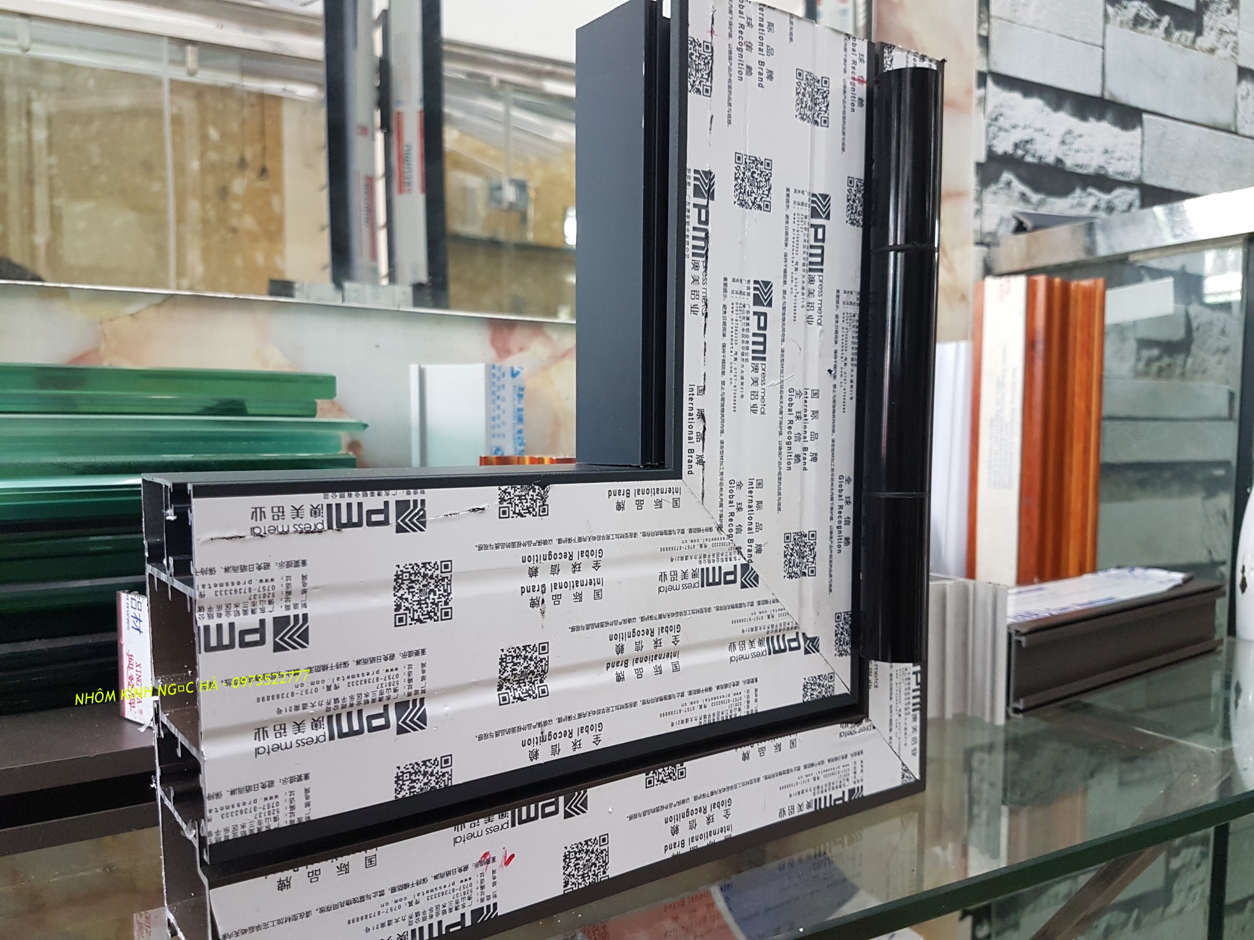 Cửa nhôm PMI Hệ P55D