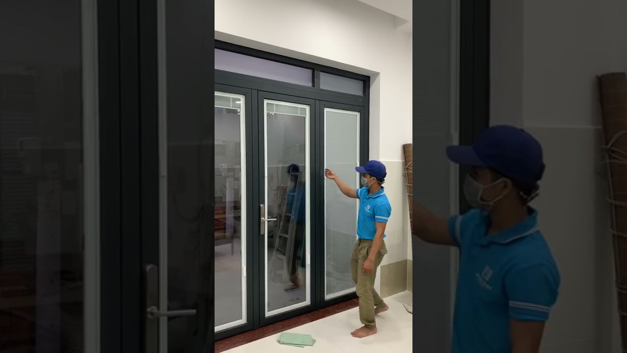 Cửa nhôm PMI không cầu cách nhiệt hệ PE45