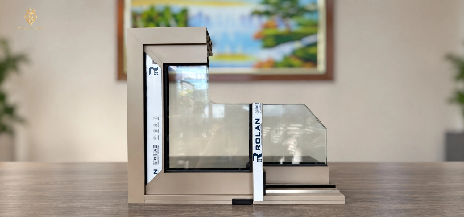 Cửa Đi Trượt Slim Hệ Nhôm ROLAN RT520