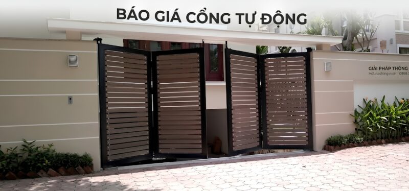 Báo giá cổng tự động